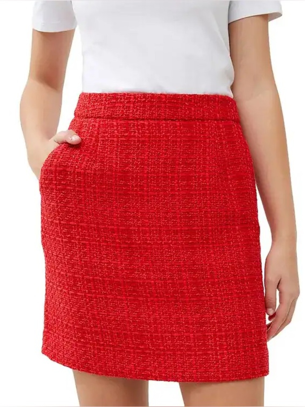 French Connection Azzura Tweed Mini Skirt Sz 4 NWT